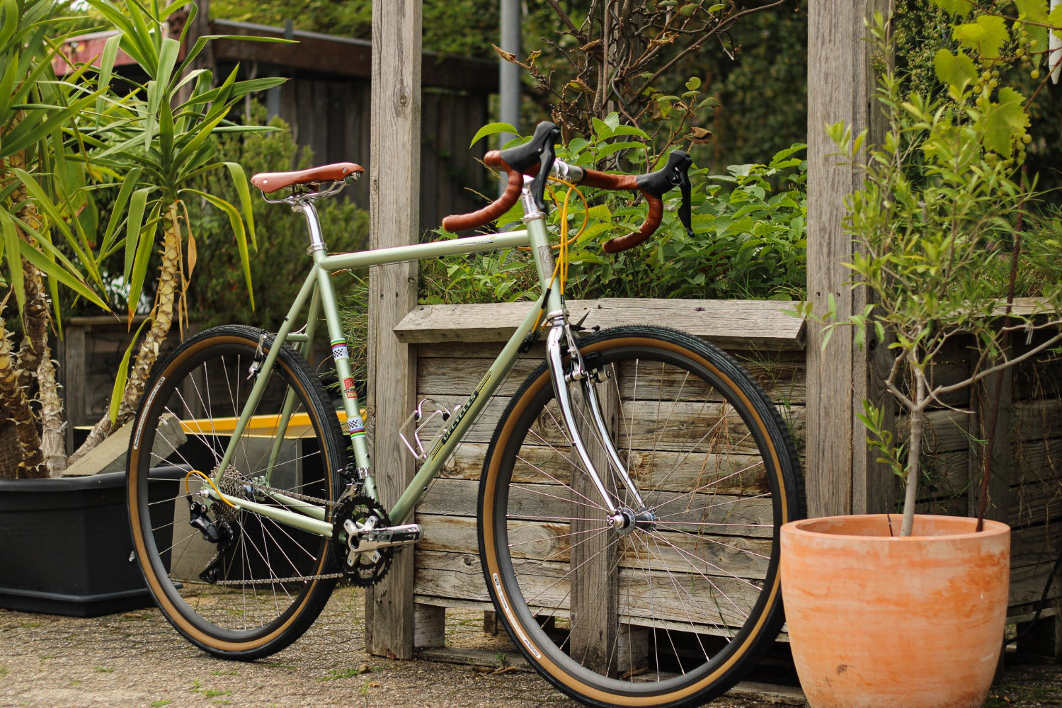 gravel bike silber Reinhold CX Sport Gravelbike