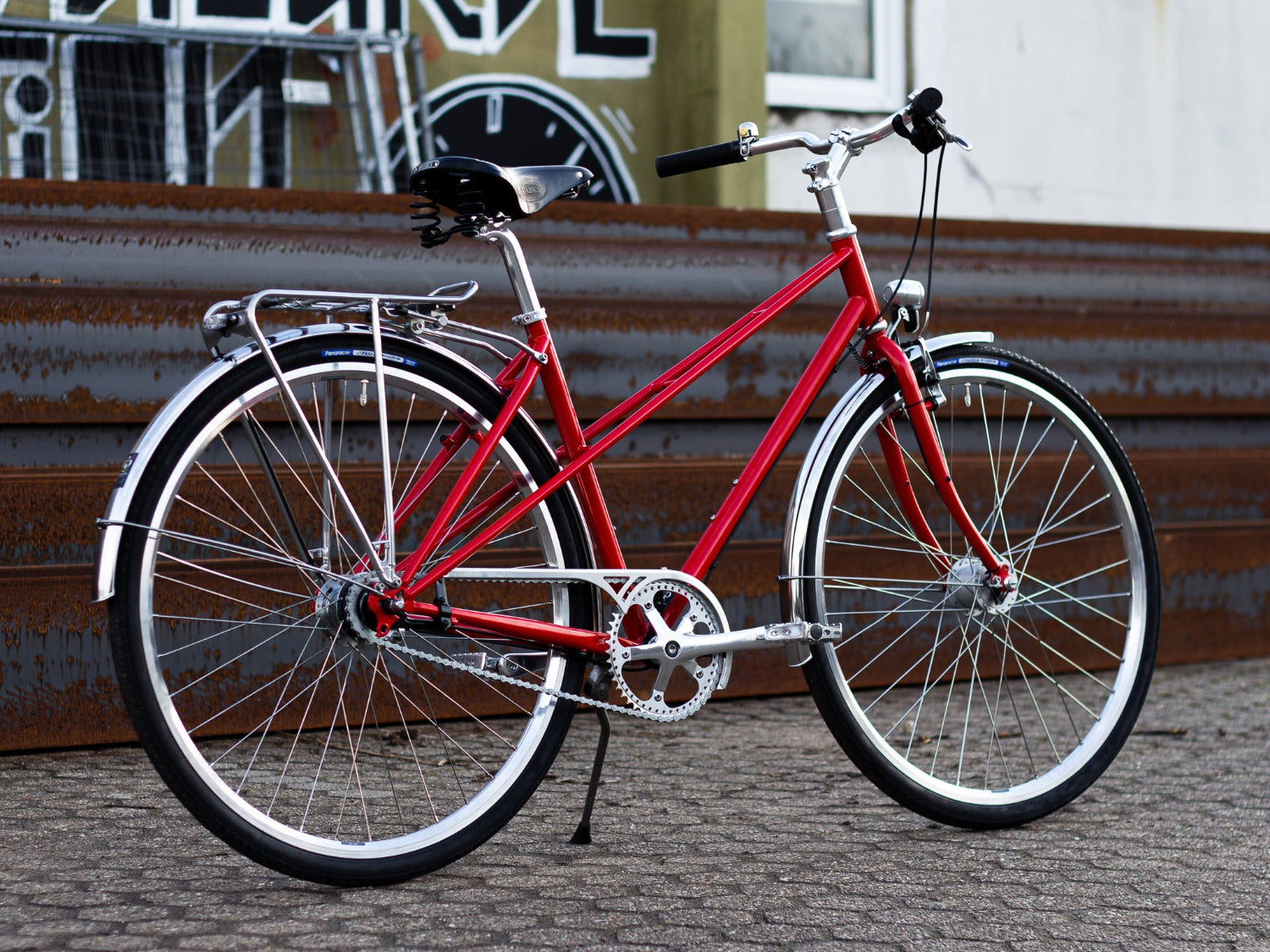 damenfahrrad nabendynamo Greta Urban Mixte Rad