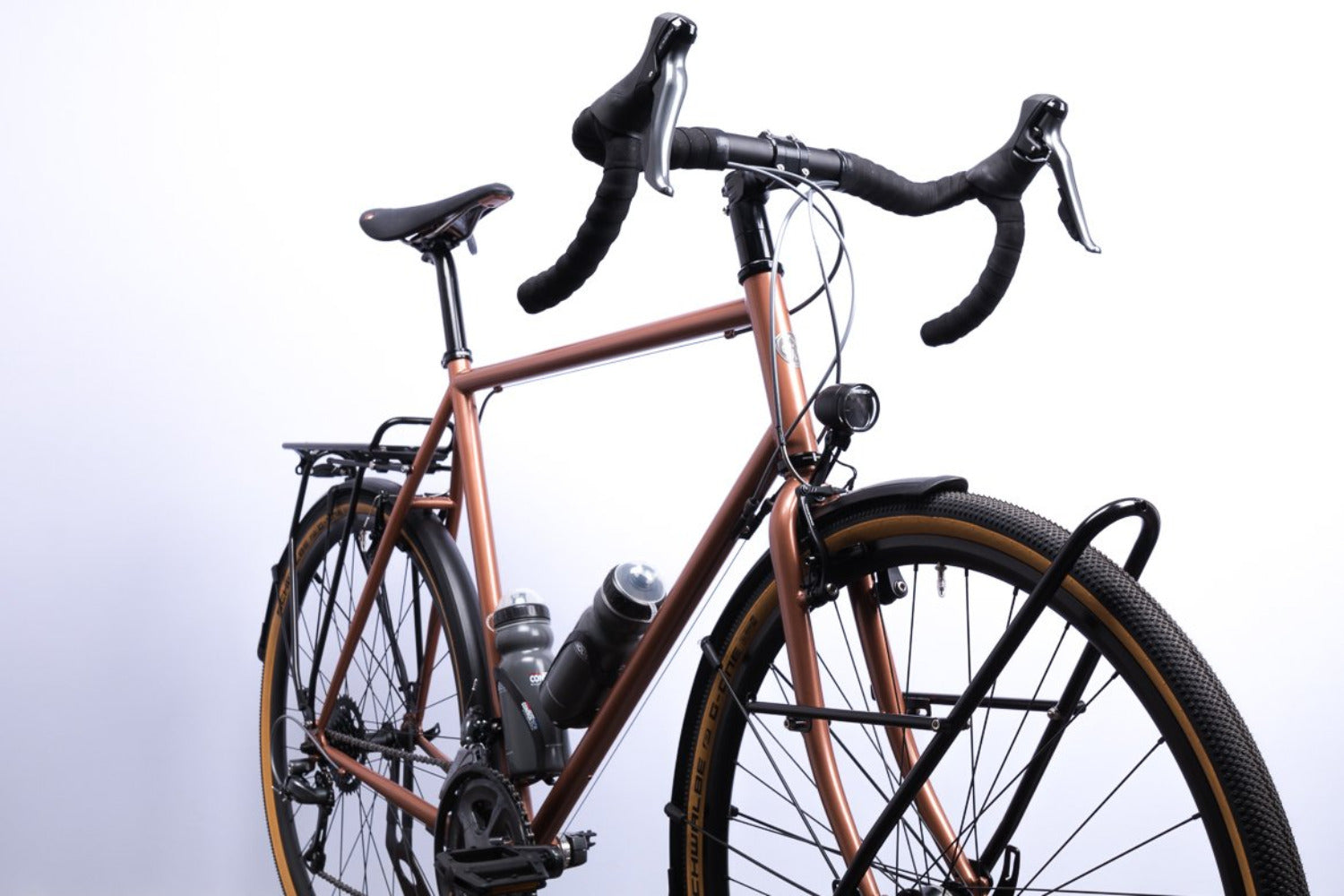 gravel bike für pendler Reinhold Gravelbike Explorer - Shimano Claris - Brooks